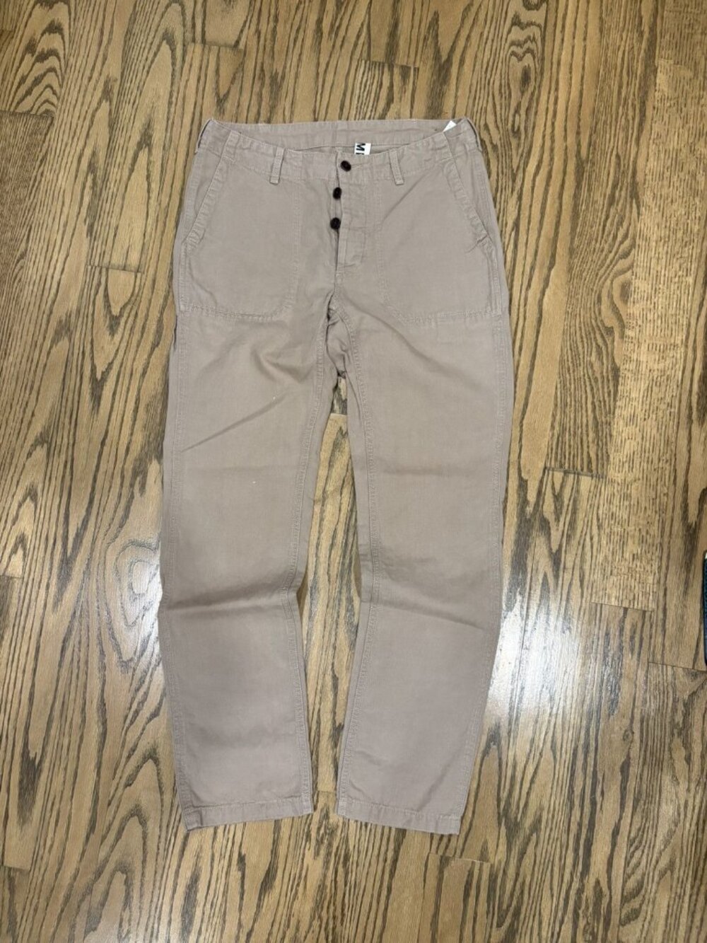 Margaret Howell MHL Taupe/khaki chinos